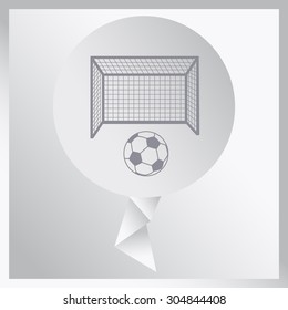 Soccer ball and play