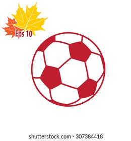 Soccer ball and play