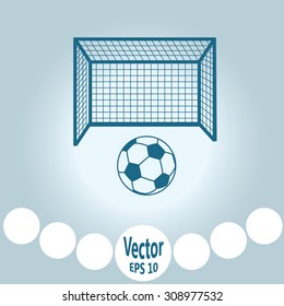 Soccer ball and play