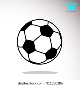 Soccer ball and play