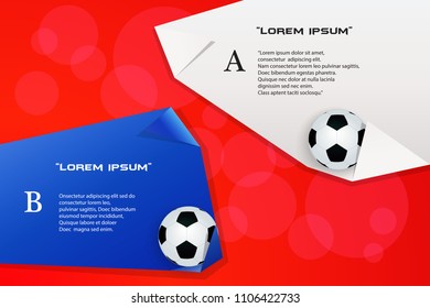 Soccer ball Poster Soccer ball banner
