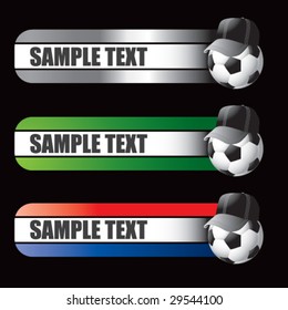 Fußball-Schiedsrichter für Spezialbanner