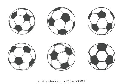 Soccer ball silhouette, Football ball silhouette, Soccer ball vectors, Soccer ball vectors