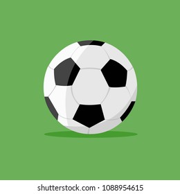 soccer ball simple vector