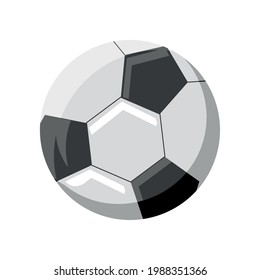 soccer ball sport equipment isolated