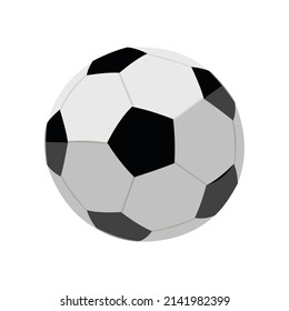 Soccer Ball Sports Property tool flat design graphic 2d HD