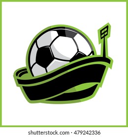 Soccer ball stadium