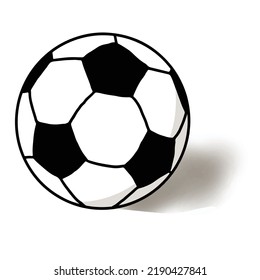 Vector de diseño de estilo de bolas de fútbol