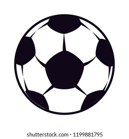 Soccer Ball Symbol Stock Vector (Royalty Free) 1199881795 | Shutterstock