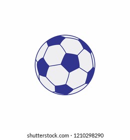 Soccer ball symbol icon vector