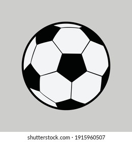 soccer ball template with natural color uses for sports.for template - Shutterstock ID 1915960507