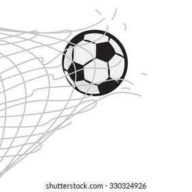 Soccer Ball Through The Net