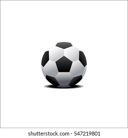 Soccer ball. Vector