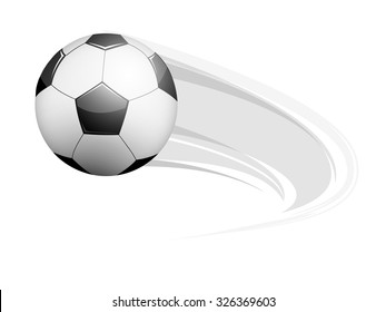 Soccer ball vector deign abstract