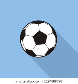  Soccer ball vector flat design