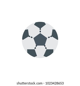 Soccer ball vector icon
