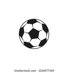 Soccer ball vector icon