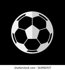 Soccer ball  - vector icon