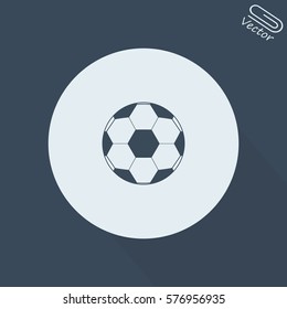 soccer ball vector icon