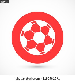 soccer ball vector icon eps 10