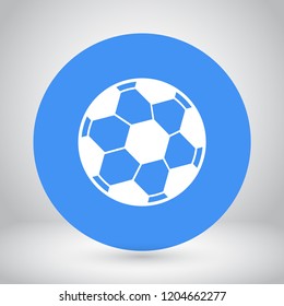 soccer ball vector icon eps 10