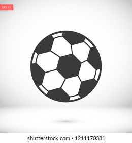 soccer ball vector icon eps 10