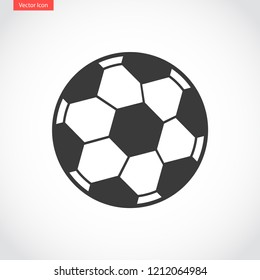 soccer ball vector icon eps 10