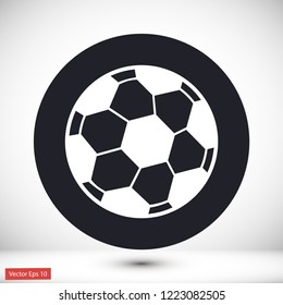 soccer ball vector icon eps 10