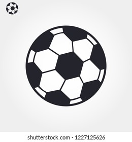 soccer ball vector icon eps 10