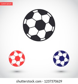 soccer ball vector icon eps 10