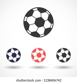 soccer ball vector icon eps 10