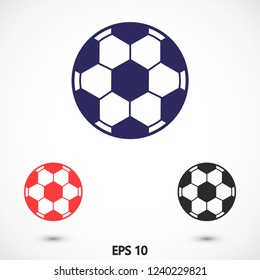 soccer ball vector icon eps 10