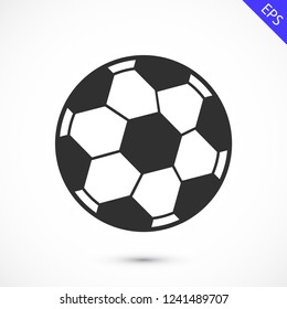 soccer ball vector icon eps 10