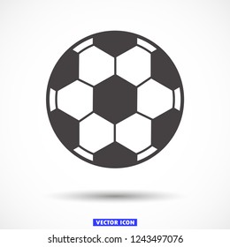 soccer ball vector icon eps 10