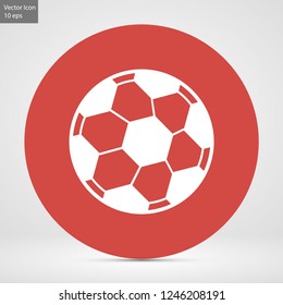 soccer ball vector icon eps 10
