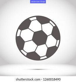 soccer ball vector icon eps 10