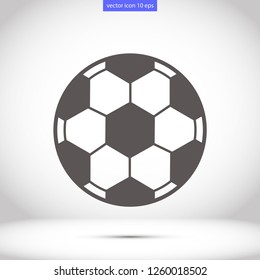 soccer ball vector icon eps 10