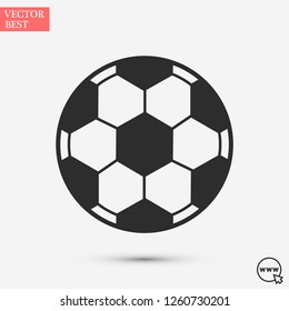 soccer ball vector icon eps 10