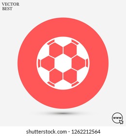 soccer ball vector icon eps 10