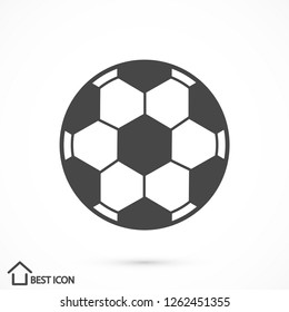 soccer ball vector icon eps 10