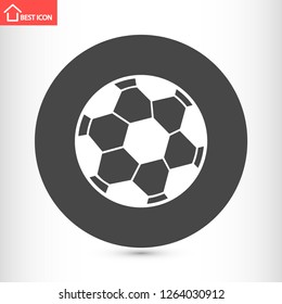 soccer ball vector icon eps 10