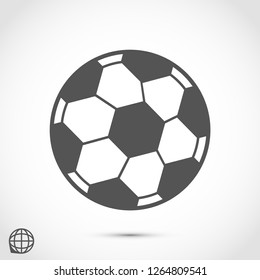 soccer ball vector icon eps 10