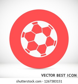 soccer ball vector icon eps 10