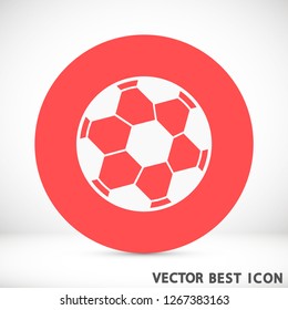 soccer ball vector icon eps 10