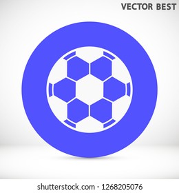 soccer ball vector icon eps 10