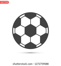 soccer ball vector icon eps 10