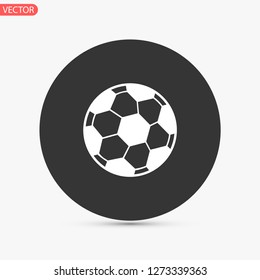 soccer ball vector icon eps 10