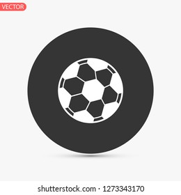 soccer ball vector icon eps 10