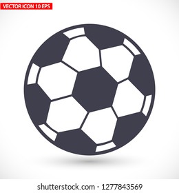 soccer ball vector icon eps 10