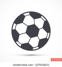 soccer ball vector icon eps 10